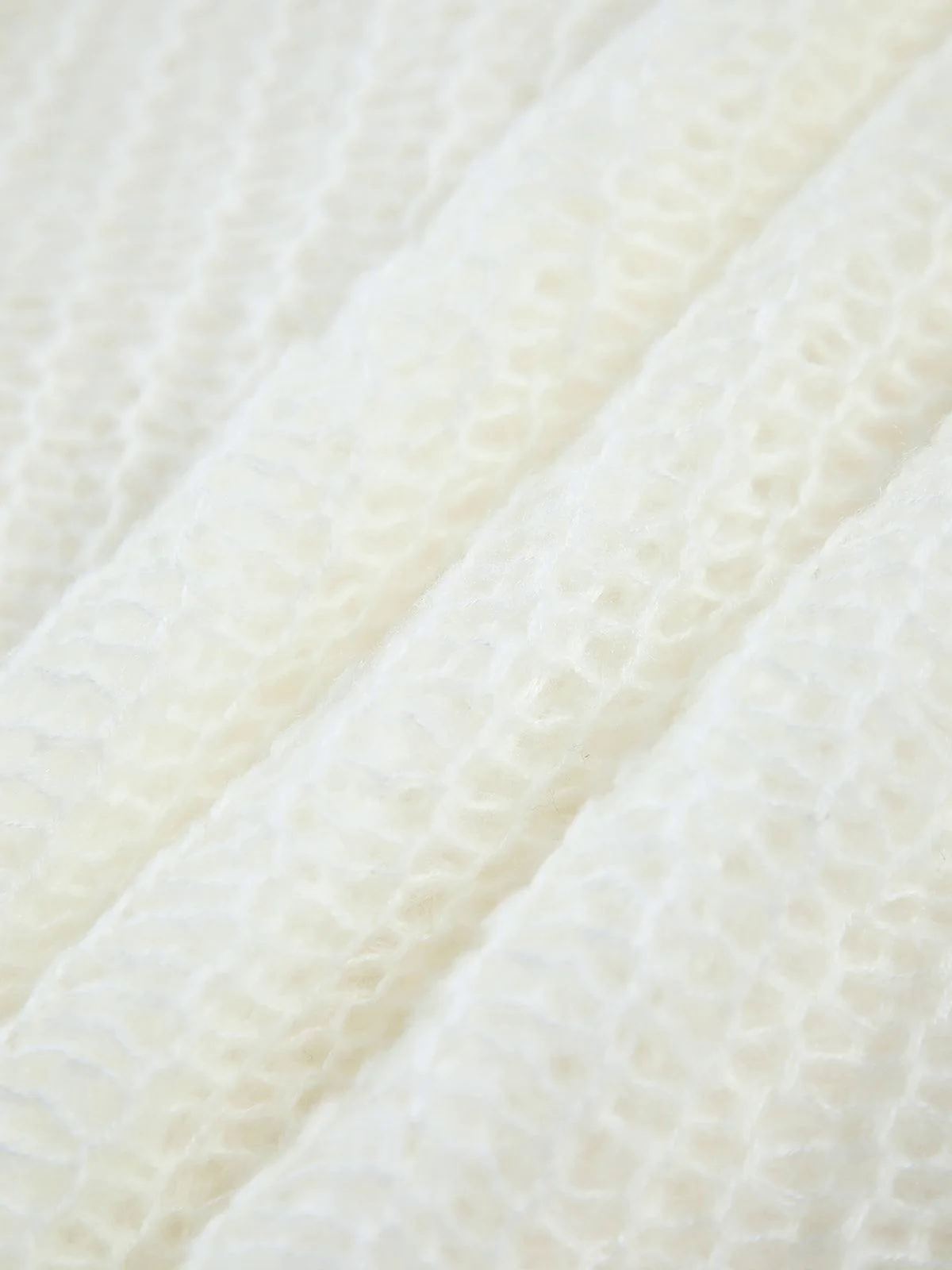 Open Knit Oversized Sweater