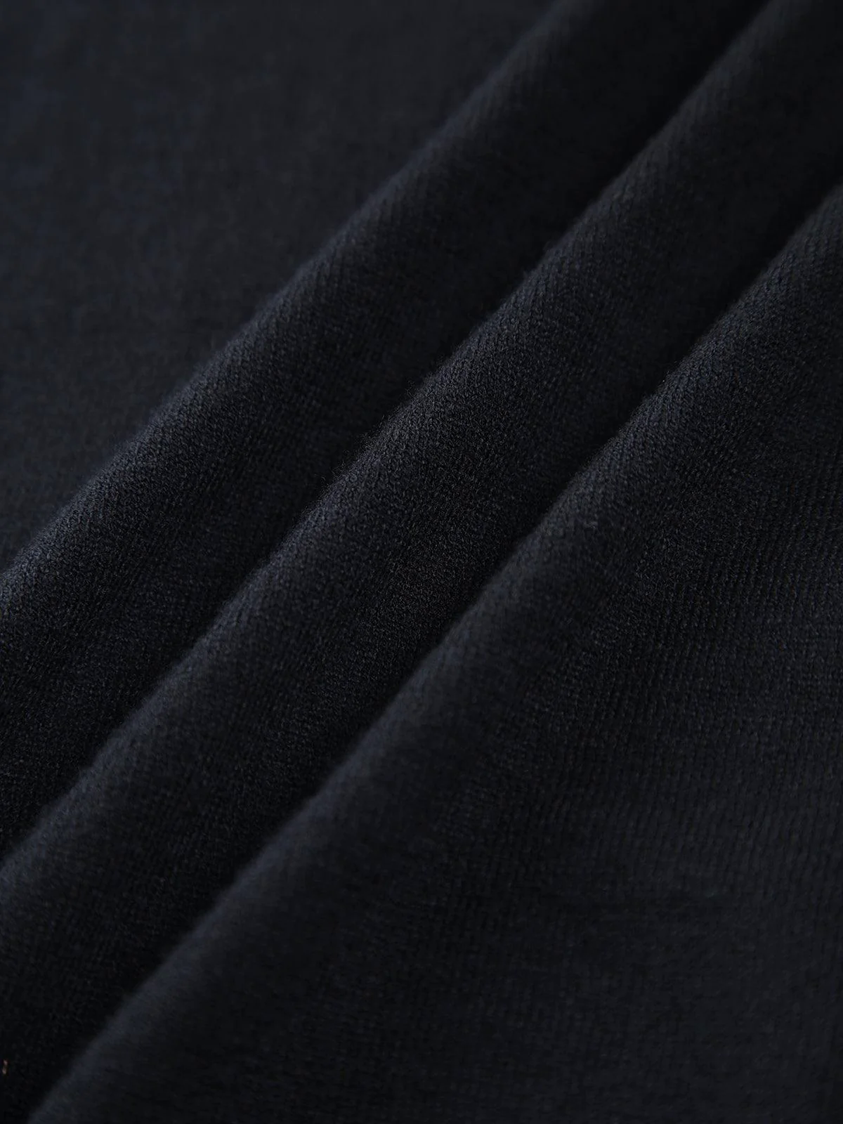 Contrast Trim Collar V-neck Knit Sweater Vest